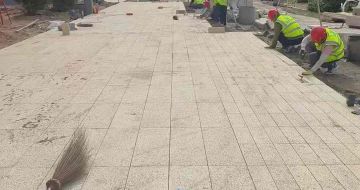 赤峰黄金麻荔枝面地铺案例