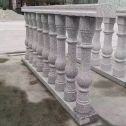 赤峰 芝麻白圆形光面花瓶柱，栏杆
