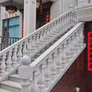 赤峰 天然石材 阳台庭院护栏、栏杆