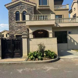 赤峰黄金麻别墅干挂效果展示