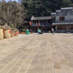 赤峰仿古石铺装效果