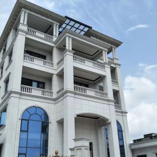 赤峰芝麻白别墅干挂效果展示