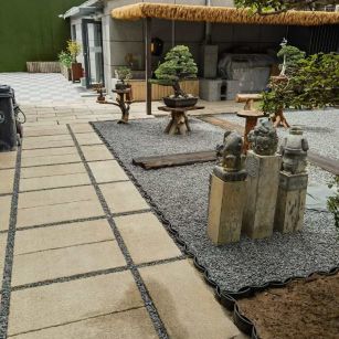 赤峰仿古石铺装效果