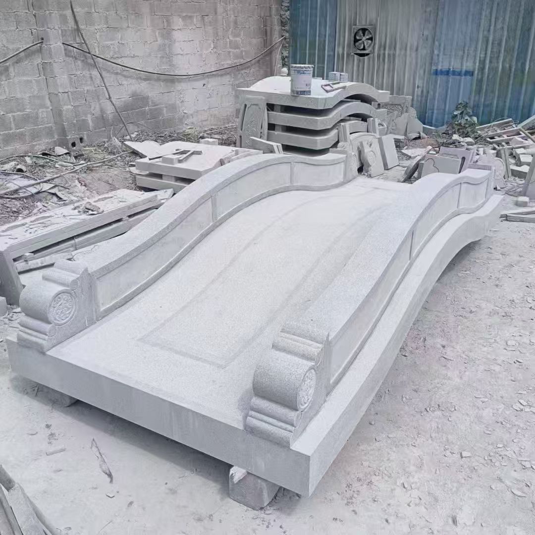 赤峰 芝麻灰花岗岩园林景观 小石桥