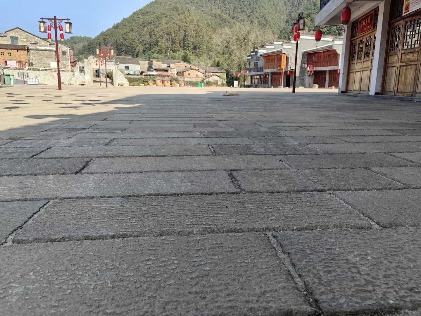 赤峰仿古石铺装效果