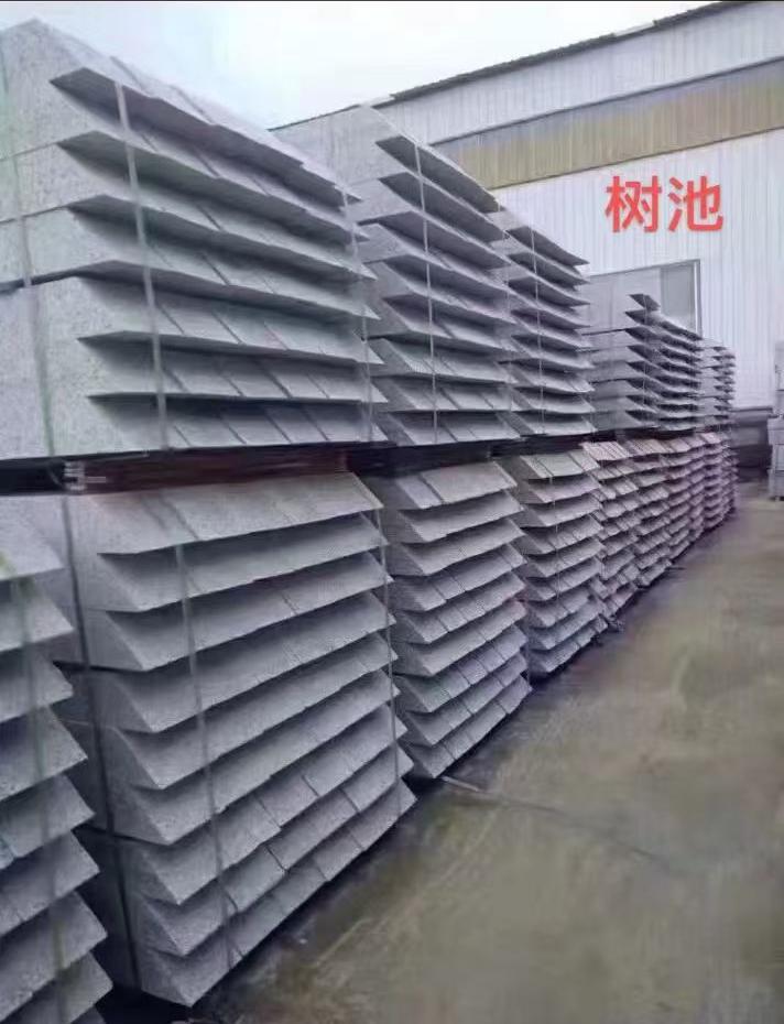 赤峰 芝麻灰切头树池