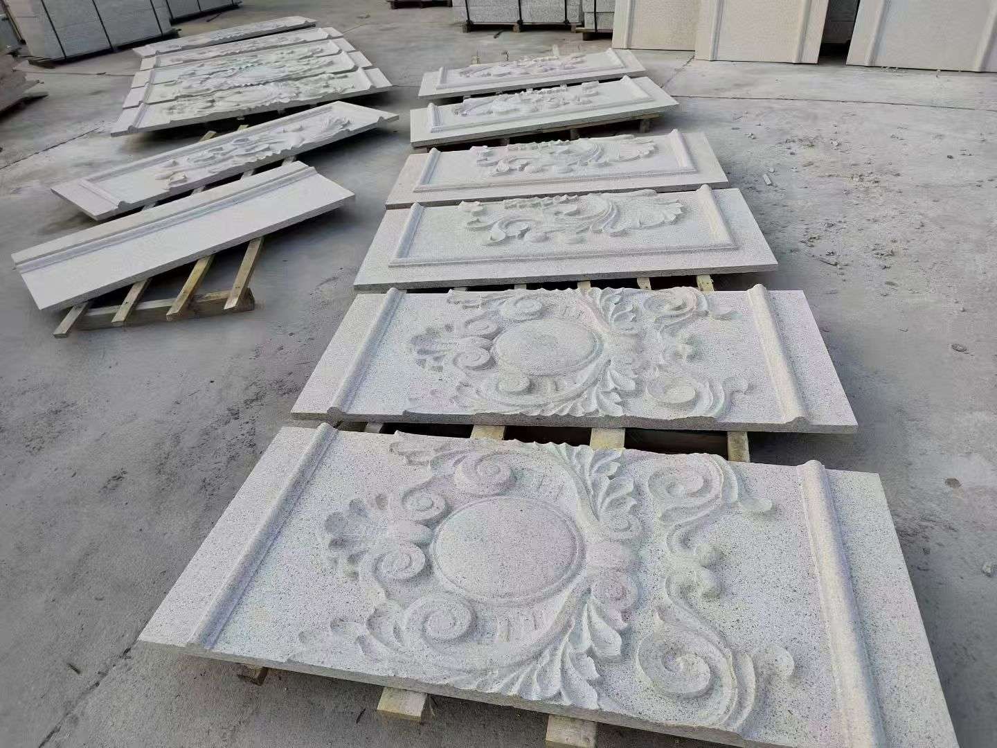 赤峰 芝麻白干挂雕花板