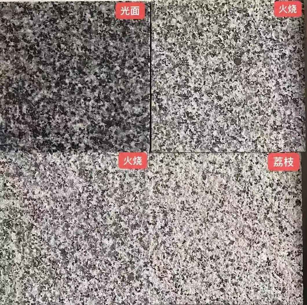 赤峰 芝麻黑光面，芝麻黑火烧面，芝麻黑荔枝面